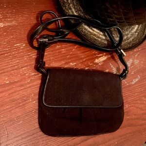 Liz Claiborne Small Black Crossbody Bag / Purse